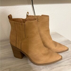 Tan Ankle Boots